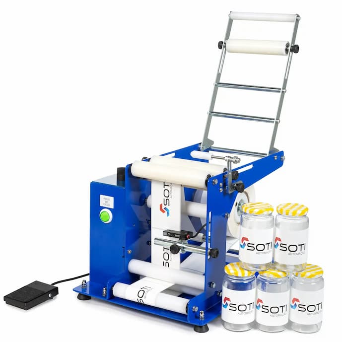 Comprar rotuladora semiautomática com qualidade e suporte especializado