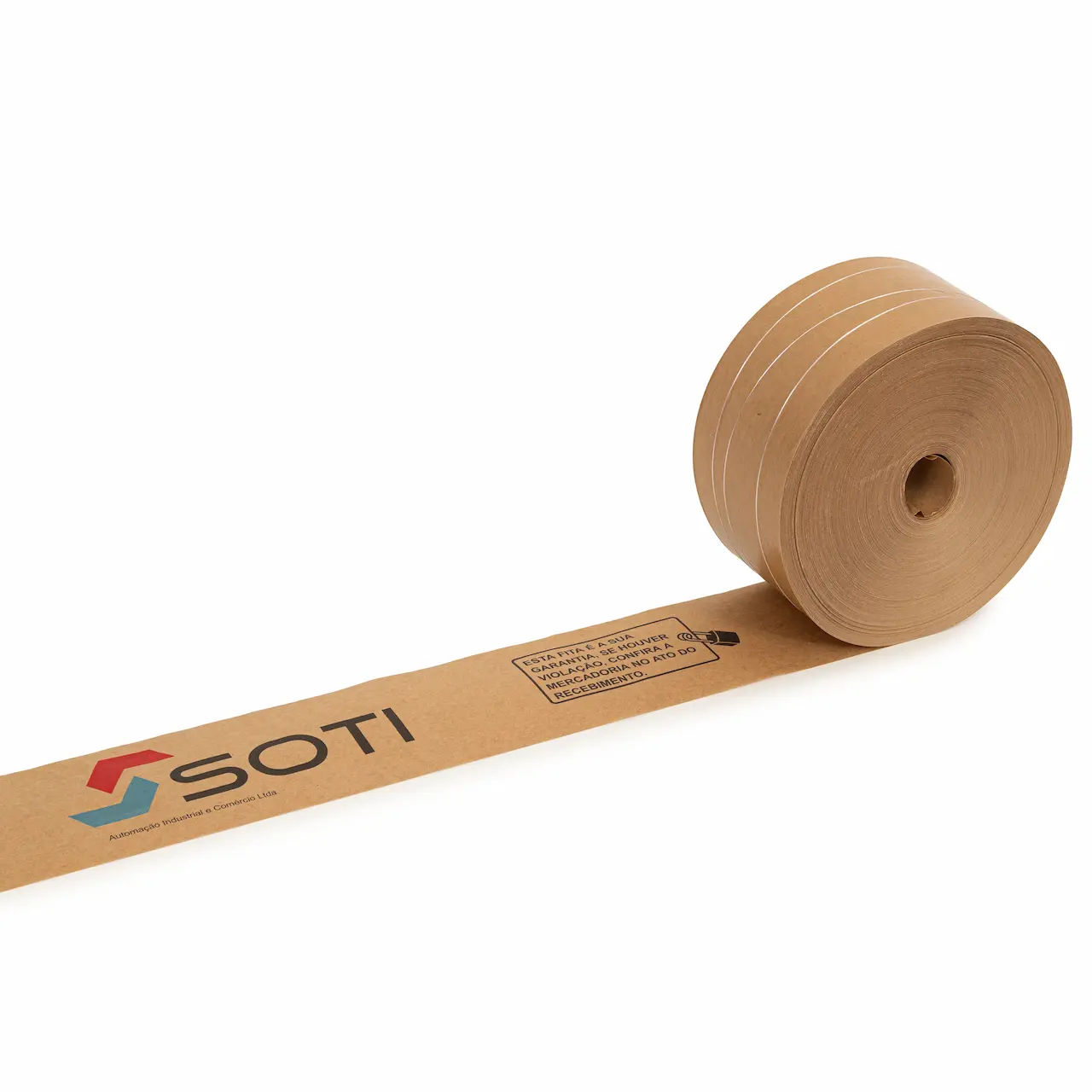 Fita gomada com reforço: tenha mais segurança com a Soti Automação
